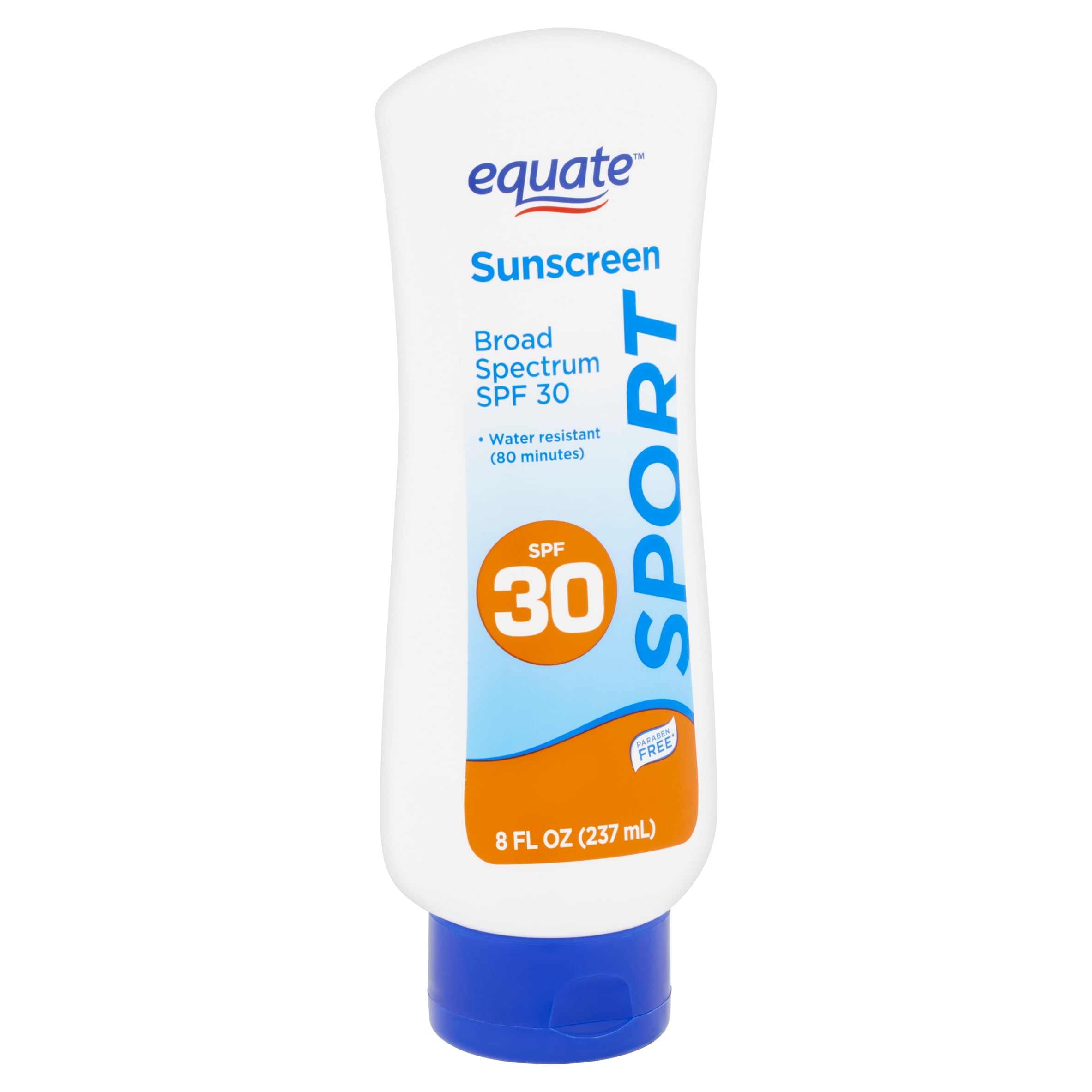 Equate Sport Sunscreen Lotion, SPF 30, 8 fl oz