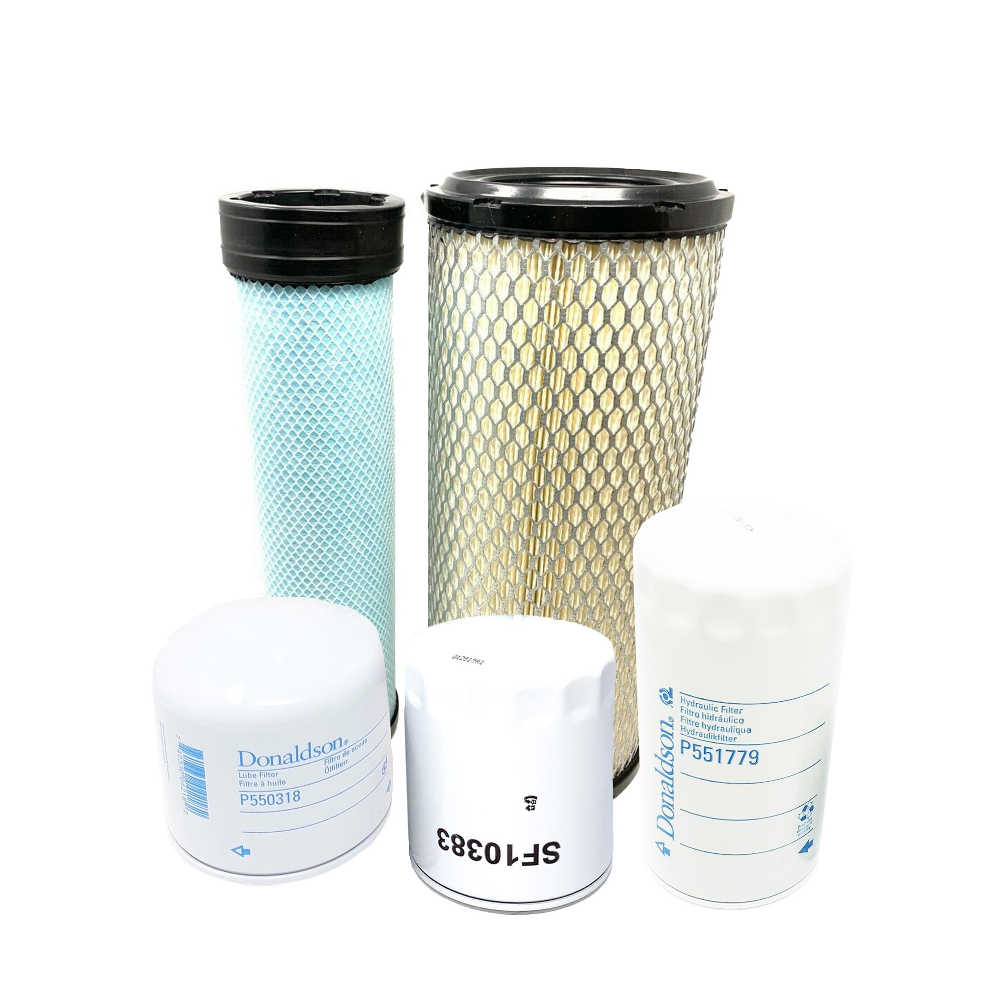 CFKIT Filter Kit for/Kubota M7060 M6060 Series w/V3307CRTE4 Eng