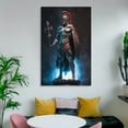 thumbnail image 6 of Greek Mythology Ares God of War Poster Wall Art Poster Scroll Canvas Painting Picture Living Room Decor Home 16x24inch(40x60cm), 6 of 6