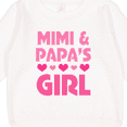 thumbnail image 3 of Inktastic Mimi and Papa Girl Grandchild Valentine Toddler Sweatshirt, 3 of 4