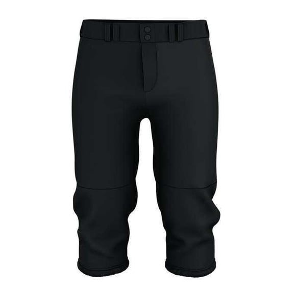 Alleson Athletic 615PSW Womens Belted Speed Premium Fastpitch Pant - Black