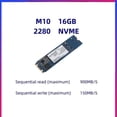 thumbnail image 4 of YIGSECU Internal 16G NVME Hard Drive Form Factor Internal Desktop Hard Drive Data Exchange for Laptop Accessories, 4 of 6