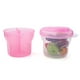thumbnail image 4 of Caja 1 Uds. Dispensador Portátil De Leche En Polvo, Contenedores, Caja De Alimentación Para Bebés Y Niños Pequeños, Color Rosa, 4 of 7