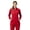 Red, variant on M&M SCRUBS Women’s Full Zip Scrub Jacket – 4-Way Stretch Warm-Up Jacket with Stand Collar, Moisture-Wicking (Burgundy, X-Small)