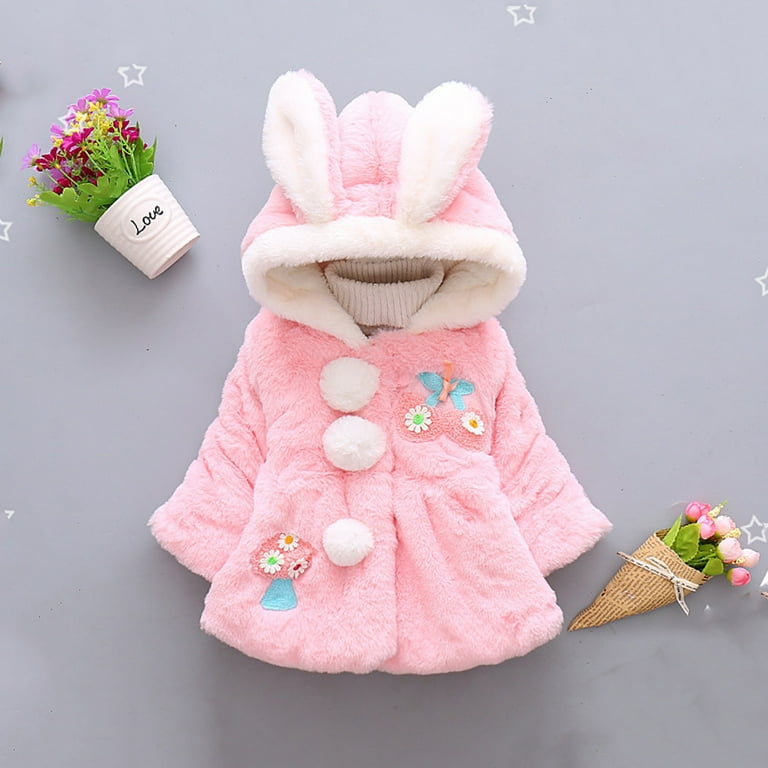 Newborn baby girl coat sale