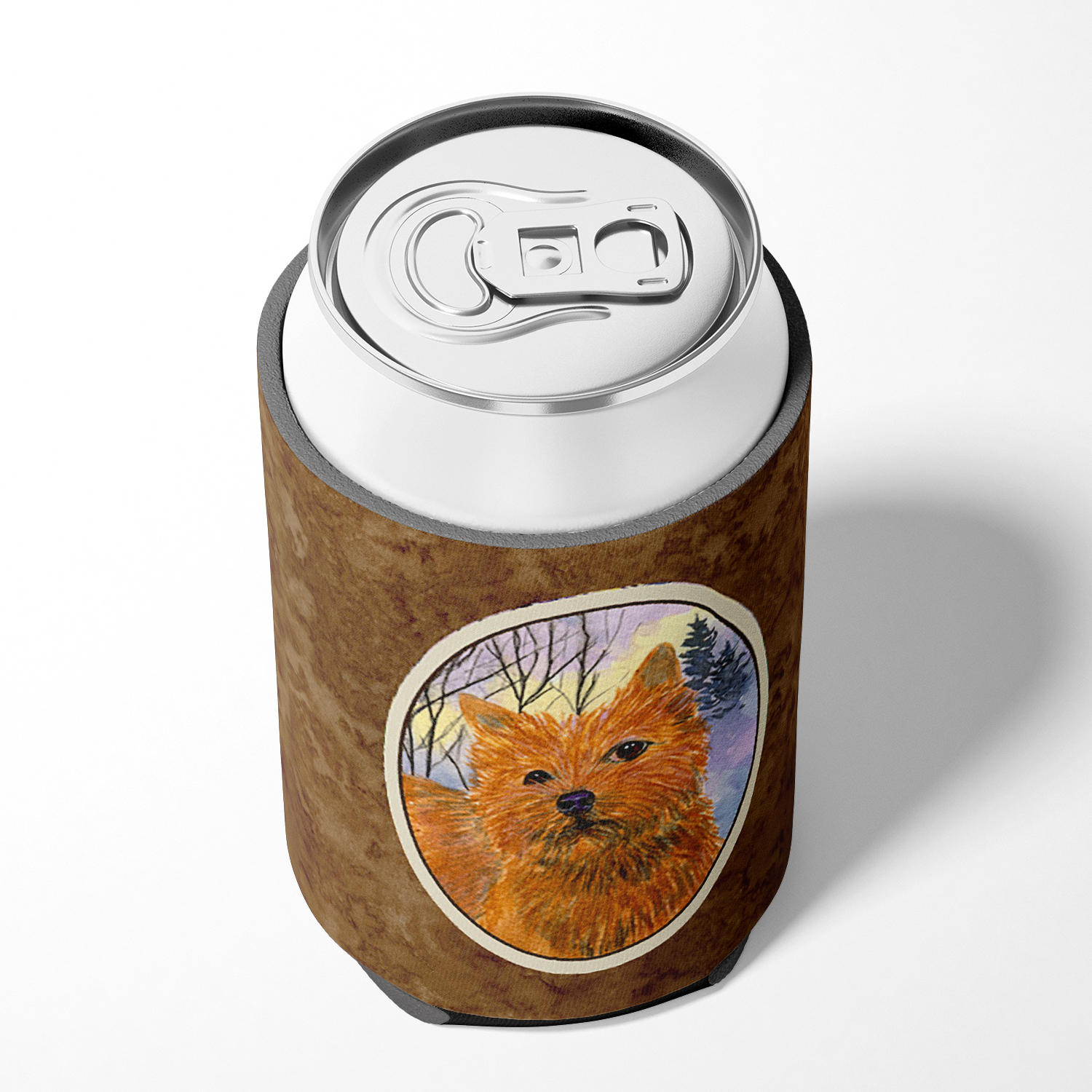 Caroline's Treasures SS1012CC Norwich Terrier Can or Bottle Hugger, Can Hugger, multicolor