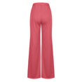 thumbnail image 4 of ZZwxWA Palazzo Pants for Women Summer Lounge High Waist Trousers Wide Leg Loose Flowy Flare Pant Solid Comfy Pockets Pants, 4 of 6
