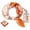 #4, variant on Magnetic Pop-On Pearl Buckle Scarf Necklace with Charm Scarves for Women