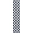 thumbnail image 3 of JONATHAN Y TUSCAN SUN 2 x 8 Runner Rug, Aimee Traditional Cottage Checkerboard - Navy/Cream, TSN204B-28, 3 of 8