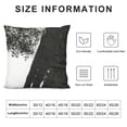thumbnail image 5 of Creowell  Throw Pillow Covers Set Black and White Abstract Farmhouse Cushion Case, Double-Sided Printing, Square Decorative Pillowcase for Home Car Sofa Decor 22x22in, 5 of 5
