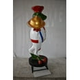 thumbnail image 5 of Nifao Giant Frog Chef Made of Resin Good for Outdoors – Garden Outdoor Decor Sculpture, 41"L x 30"W x 70"H, 5 of 11