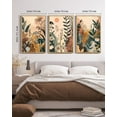 thumbnail image 6 of Bohemain Watercolor Floral Wall Hanging Decor Colorful Flower Wall Decor Botanical Pictures Framed Canvas Wall Art 24x36in Natural Framed, 6 of 7