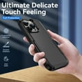 thumbnail image 6 of Designed for iPhone 13 Pro Heavy Duty Case, Protection Shockproof Dropproof Dustproof Anti-Scratch Phone Case Cover for iPhone 13 Pro Heavy Duty Case, Black, 6 of 8