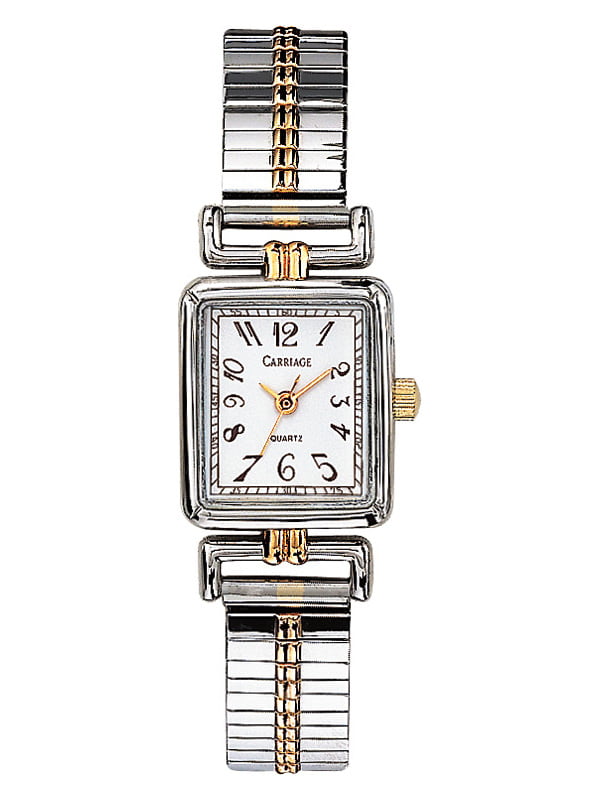 Carriage Women's Catherine Watch, Two-Tone Stainless Steel Expansion ...