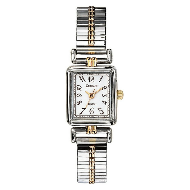 Carriage Women's Catherine Watch, Two-Tone Stainless Steel Expansion Band -  
