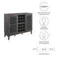 thumbnail image 3 of Modway Armoire de Bar en Charbon, 3 of 8