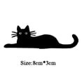 thumbnail image 1 of Yuarrent Pegatinas de pared de gato negro, póster, calcomanías, papel tapiz, dibujo, decoración artística para sala de estar y dormitorio, Decoración del hogar, 1 of 5