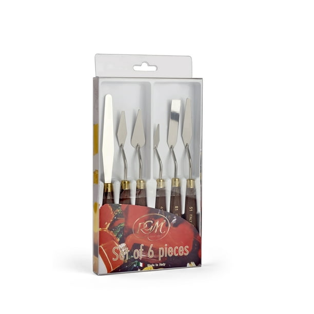 RGM Italian Plus Painting Knife Set, 6Pieces