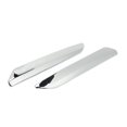 thumbnail image 3 of Front Bumper Trim, Silver Front Bumper Strip ABS  Left Right 2pcs Easy Installation  For Car, 3 of 8
