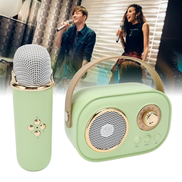 Altavoz Con Micrófono Bluetooth, Sistema De Altavoz Con Micrófono Inalámbrico, De Sonido Estéreo Ampliamente Compatible Para El Hogar