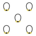 thumbnail image 1 of Ruiboury Bike Lock Anti-theft 5 Digit Password Thickened Locks Combination Code Padlock Bicycles Cycling Accessories Long/Yellow 5Set, 1 of 1
