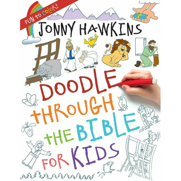Doodle Through The Bible For Kids Paperback