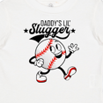 thumbnail image 4 of Inktastic Daddy's Lil' Slugger Boys or Girls Baby T-Shirt, 4 of 5