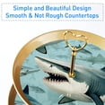 thumbnail image 2 of Shark Elegant Earring Holder Stand with Plastic Discs and Iron Pillars | 32cm Height, 21cm/24cm/27cm Plates, 2 of 6