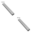 thumbnail image 2 of Injueey Piedras de afilar de diamante de titanio para afilador de cocina Ruixin Sharpening 80 150 400 800 1200 2000 3000 Grit Plata malla 80 2piezas, 2 of 6