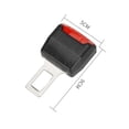 thumbnail image 2 of Kingswick Thickened Seat Belt Clip 2pcs Universal Car Seat Belt Clip Extension Buckle Buckle Extender Retractor Buckle,Suitable for Car Safety Accessories (Gary), 2 of 6