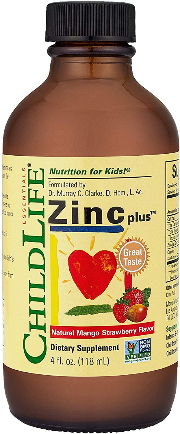 ChildLife Essentials Zinc Plus, for Infants, Baby, Kids, Toddlers