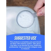 BulkSupplements Pure Biotin Powder - 1mg per Serving - 100 Grams (3.5 oz) - 100000 Servings