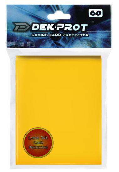 Card Supplies Gaming Card Protectors Sunflower Yellow Card Sleeves (60 ct)