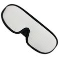 thumbnail image 3 of Máscara para dormir 3D, máscara para dormir Natural para ojos, cubierta para sombra de ojos, parche para ojos para mujeres y hombres, suave, Almacenamiento y organización del hogar blanco METRO Moyic HA005681-03B, 3 of 6