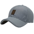 thumbnail image 2 of Fashionable Mesh Baseball Cap Adjustable Cap Circumference Breathable Casual Cap, 2 of 6