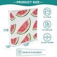 thumbnail image 3 of FORMRS 3 Ring Binder 1.5 inch with Pockets Clip Board 200 Sheets Capacity, White Watermelon, 3 of 8