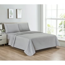 Bibb Home Egyptian Luxury 1800 Count Printed 4 Piece Sheet Set