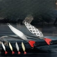 thumbnail image 2 of 5PC BIQIANWO Fishing Lures Spinner Set  Bait Three Hooks Spoon Shape Pineapple Professional Design Fake Imitation Bait, 2 of 8