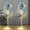 baby blue, variant on Frantlna Balloon Stand Kit Floor Centerpieces, with String Light, for Wedding Birthday Party (Blue & Gold)