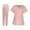 Rose, variante sur Esquirla Vêtements de Travail Infirmière Uniforme de Soins Haut et Pantalon Séchage Rapide m