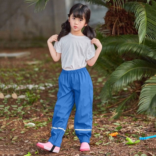 Pantalons de Neige pour Enfants, Vêtements d'Hiver pour Enfants, Pantalons d'Hiver pour Garçons, Pantalons de Randonnée pour Garçons, Pantalons Imperméables pour Enfants, Combinaisons de Pluie pour Enfants, Pantalons de Pluie pour Enfants