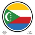 thumbnail image 1 of Comoros Flag - 8" Vinyl Sticker - For Car Laptop I-Pad - Waterproof Decal, 1 of 1