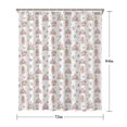 thumbnail image 5 of Princess Carriage Castle Pattern Shower Curtain 72"x84" ,Bathroom Decorative Shower Curtains Set with 12 Hooks,Modern Waterproof Washable Shower Curtain, 5 of 6