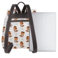 thumbnail image 3 of Easygdp Cute Little Pirate Red Panda Mochila de Cuero para Mujeres, Bolso de Hombro, Bolsos de Mano de Moda para Trabajo y Viajes, 3 of 4