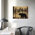 thumbnail image 3 of ARISTURING  Bear Moose Art Pictures Wall Decor - Woodland Animal Paintings Canvas Prints Wall Art Forest Hunting Theme Cabin Wall Framed Decorations,, 3 of 4