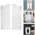 thumbnail image 2 of Swinging Door, Two-Way Double Coffee Door with Hinges Pine Saloon Interior Door for Doorway Partition 31.89" * 41.93", 2 of 16
