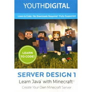Youth Digital 860849000131 Server Design 1-Learn Java with Minecraft