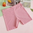thumbnail image 3 of Hotiary Baby Girls Solid Bottom Safety Shorts Toddler Kids Comfort Breathable Elastic Waist Anti Glare Athletic Bike Cotton Shorts for 4-13 Years, 3 of 5