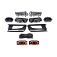 thumbnail image 1 of Set Faros Niebla Vento 2016 A 2018 Volkswagen Con Rejilla Filo Crom Generica, 1 of 4