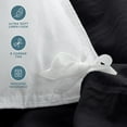 thumbnail image 5 of Bare Home Washed Duvet Cover Set - Ultra-Soft - Premium 1800 Collection - 3 Piece - Full, Black, 5 of 8